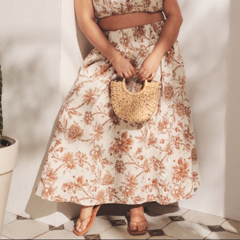 NWOT Petite Abercrombie Maxi Skirt